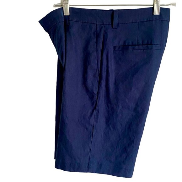 Cubavera Blue Linen Blend Men's Shorts Size 30 NEW NWOT - Picture 3 of 6